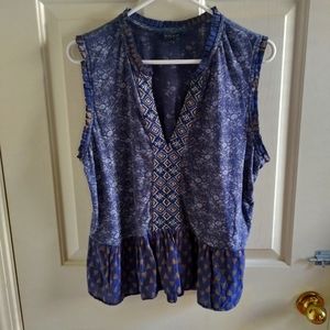 Lucky Brand Peplum Top